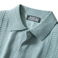 thumbnail image 4 of Men's Cardigan Sweaters Button Down Lightweight Shirt Sweater Lapel Knitted Cardigan Sweater Jackt for Fall Relaxed Fit Casual, 4 of 8