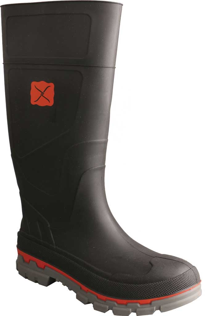 Men's Twisted X MWB0001 Mud Boot Black Leather 11 M