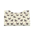 thumbnail image 3 of Picia Funny Chicken Pattern Long Tissue Box Cover,PVC Leather Triangle Holder,Tissue Box Holder with Magnetic Bottom,Facial Paper Organizer Dispenser-7.9"X4.9"X4.5", 3 of 9