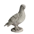 thumbnail image 3 of Cement Cardinal Bird Figurine, Gray Decorative Bird Statue for Home Décor, 3 of 5