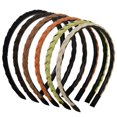 thumbnail image 1 of Diademas trenzadas WOVOWOVO para mujeres y niñas, 1 cm, 6 paquetes, 1 of 7