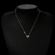 thumbnail image 3 of Corazón Zircon Colgante Collar Rhinestone Zircon Corazón Collares Cadena de Cristal Joyería para Mujeres Niñas Corazón Collar Colgante, 3 of 4