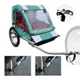 thumbnail image 2 of Bike Trailer Steel Linker Bicycle Rear Rack Baby Pet Hitch Linker Connector, 2 of 8