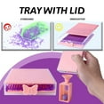 thumbnail image 6 of 12-Pack Trabricks Stackable Diamond Art Trays with Lids, Diamond-Painting Art Kits for Adult for DIY Art Craft A, 6 of 8