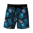 thumbnail image 6 of Danhjin Men's Hawaiian Shirt and Short Pants 2 Piece Vacation Outfits Sets Casual Button Down Beach Floral Suits on, 6 of 8