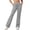 *Gray, variant on Women's Straight Leg Yoga Pants,Business Office Slacks for Women,Ladies Stretchy Tummy Control Trousers with Side Pockets,Green,S-3XL
