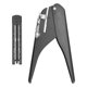 thumbnail image 4 of Paper Hole Punch Adjustable Hole Spacing Labor Saving Confetti Collection Design Punching Machine for Office HouseholdBlack, 4 of 5