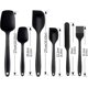 thumbnail image 2 of 2026 Kitchen Silicone Spatula Maryse And Spatula Spoon Silicone Utensils (Set Of 6, Black), 2 of 5