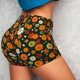 thumbnail image 4 of Balery Harvest Pumpkins Pantalones cortos de entrenamiento estampados para mujer, sin costuras, ajustados, para gimnasio, yoga, correr, deportes, ejercicio activo, fitness.-Small, 4 of 8