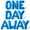 Blue, variant on Letter Balloons - ONE DAY AWAY 16" Inch Alphabet Letters Foil Mylar Balloon Bachelorette Party Banner (Black)