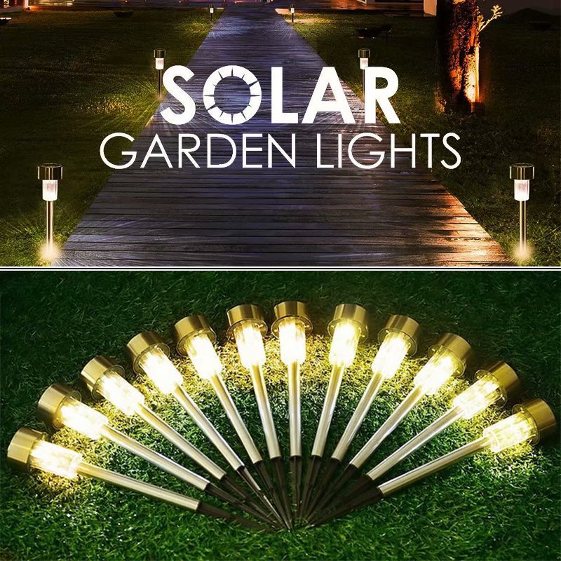 VicTsing 5PCS Outdoor Solar Lawn Light White Warm White Multicolor Waterproof Garden Light Courtyard Patio Pathway Lawn Light - image 4 of 7