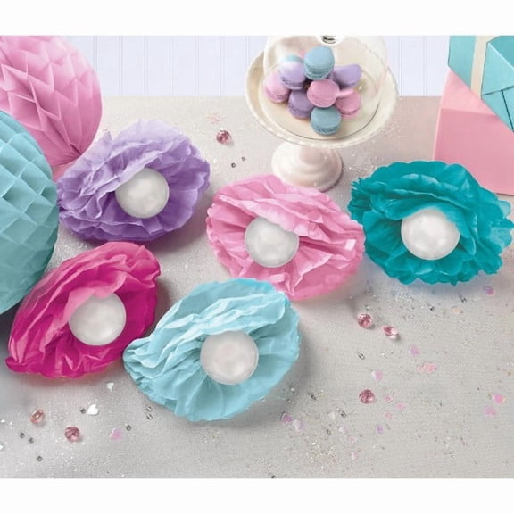 Amscan Shimmering Mermaids Little Kids Birthday Party Centerpieces