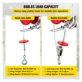 thumbnail image 3 of Electric Hoist Winch Cable Lifting Engine Crane Remote Control Wire Hoist For Boat Car Scaffolding Garage Warehouse Lift ,Powerful Pulling Performance, 3 of 6