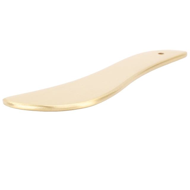 Brass Gua Sha Body Board, Promover la Circulación Gua Sha Herramienta Facial Pure Brass Raspador para el Hombro