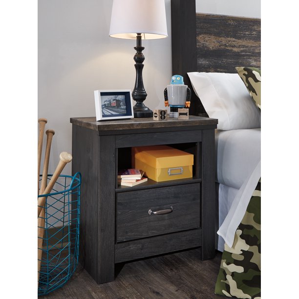 Ashley Furniture Westinton Two Tone Rustic Youth Bedroom Nightstand