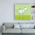 thumbnail image 3 of Trademark Fine Art 'Stick leg Zebra I Childrens Art' Canvas Art by June Erica Vess, 3 of 3