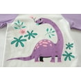 thumbnail image 6 of Little Hand Toddler Girls Pajamas Dinosaur 2 Piece Sleepwear Sets 5T, 6 of 10