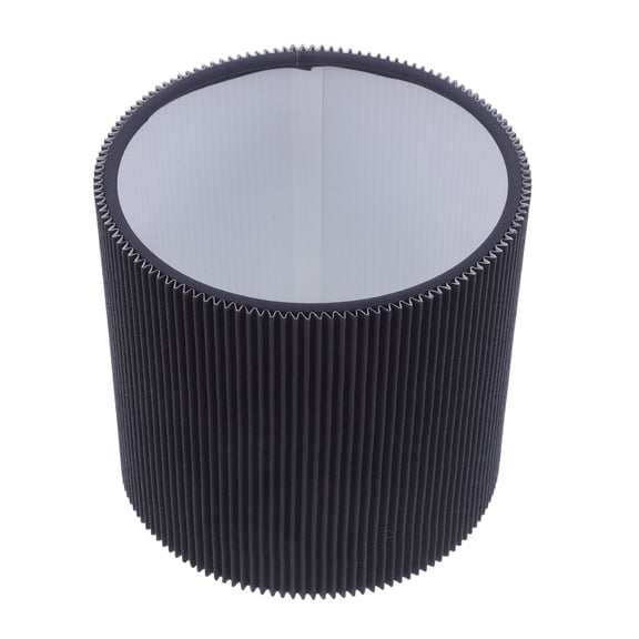 AURARMLET Dark Cloth Cylinder Lampshade for Bedside and Living Room Lamp