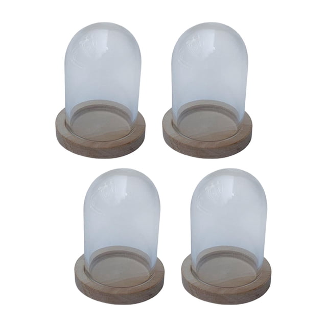 Campana de vidrio Sunnimix Para Boda Día de San Valentín Hogar amarillo