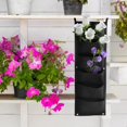 thumbnail image 5 of JZROCKER Vertical Hanging Garden Planter with 6 Pockets Wall Mount Flower Grow Bag Container Indoor Outdoor, 5 of 9