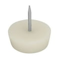 thumbnail image 3 of Unique Bargains Furniture Legs Feet Plastic Nail-on Slider Tack Glides Protector 26mm Dia 10Pcs, 3 of 4