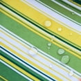 thumbnail image 2 of Rectangle Outdoor Tablecloth Waterproof Stain Resistant Table Linen Cloth with Umbrella Hole and Zipper for Patio Picnic Garden Party Table, 60x120 Green Stripe, 2 of 6