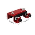 thumbnail image 2 of FESTFENDS Professional Metal Bass Drum Lift Platform in Red Practical Drum Set Accessory, 2 of 6