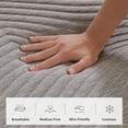 thumbnail image 5 of ESHINE Twin XL Adjustable Bed Frame-14 inch Memory Foam Mattress, Wireless Remote, Bluetooth App Control, Head and Foot Incline, Gray, 5 of 5