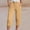 c01Yellow, variant on USNSM Women's Wide Leg Beach Pants Casual Breathable Comfy Solid Color Elastic Palazzo Pants with Pockets Brown M