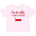 thumbnail image 3 of Inktastic So Cute Polish Boys or Girls Toddler T-Shirt, 3 of 5