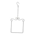 thumbnail image 3 of S SERENABLE Hummingbirds Swings Decor Bird Perch for Feeder Accessories Cockatiels Garden Silver, 3 of 9