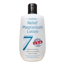 Seven Minerals Magnesium Lotion for Sleep - Soothing Comfort & Relaxation, Highly Concentrated for Better Sleep, Feet & Joint Care - Non-Greasy, Skin-Friendly Formula, 8 fl oz