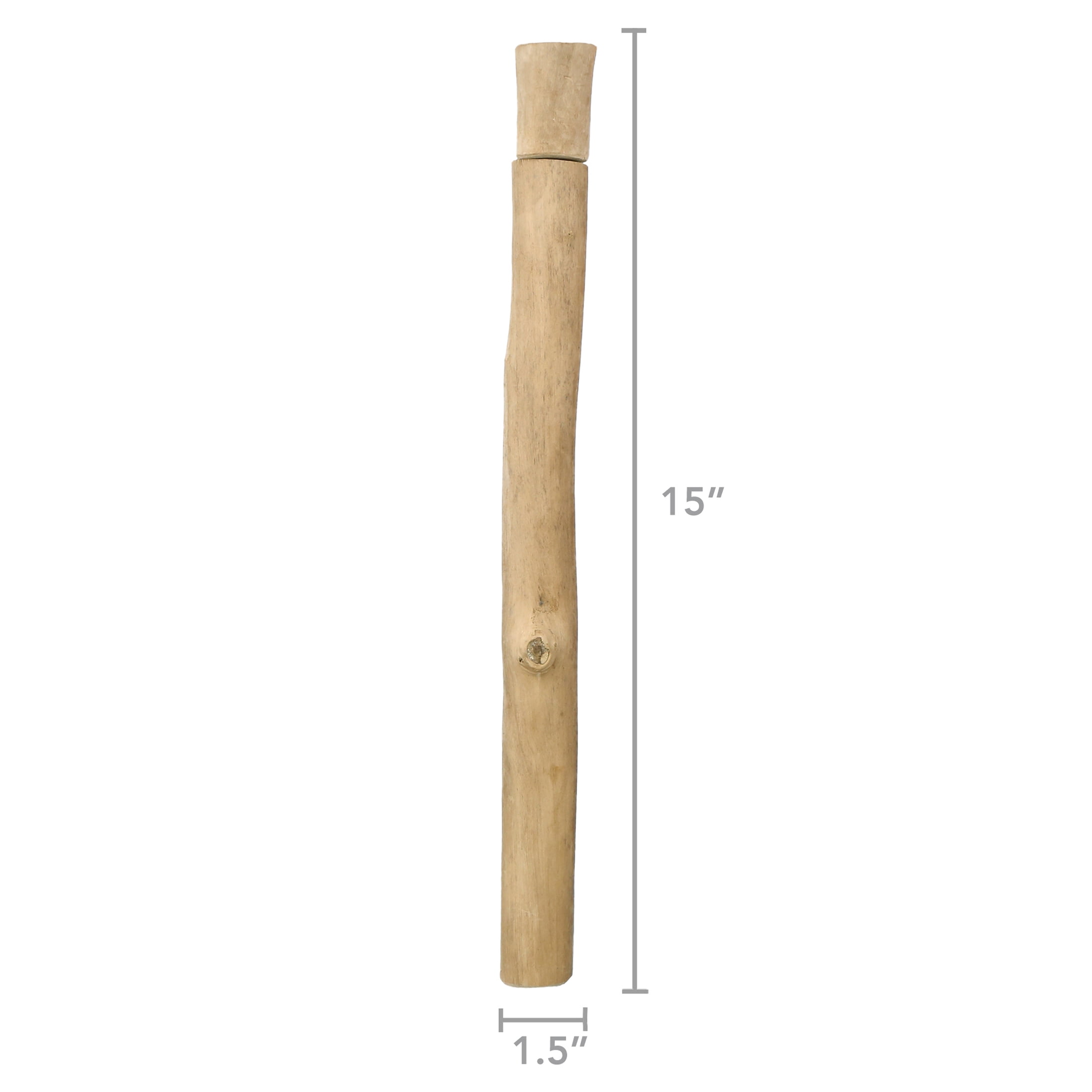 (2 pack) A&E Cage Natural Java Wood Straight Bird Perch - 14"