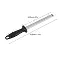 thumbnail image 3 of 8 Inch Knife Sharpener Rod Professional Steel Knife Sharpening Honing Tool,Diamond Knife Sharpening Rod,Professional Kitchen Knife Honer Steel for Honing Knife Blades,Chef Knives, 3 of 8