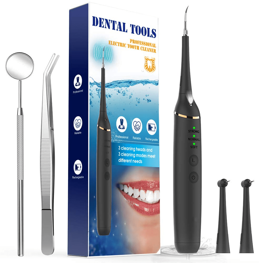 Electric Dental Hygiene Kit, Calculus Plaque Remover Set,Tarter Scraper