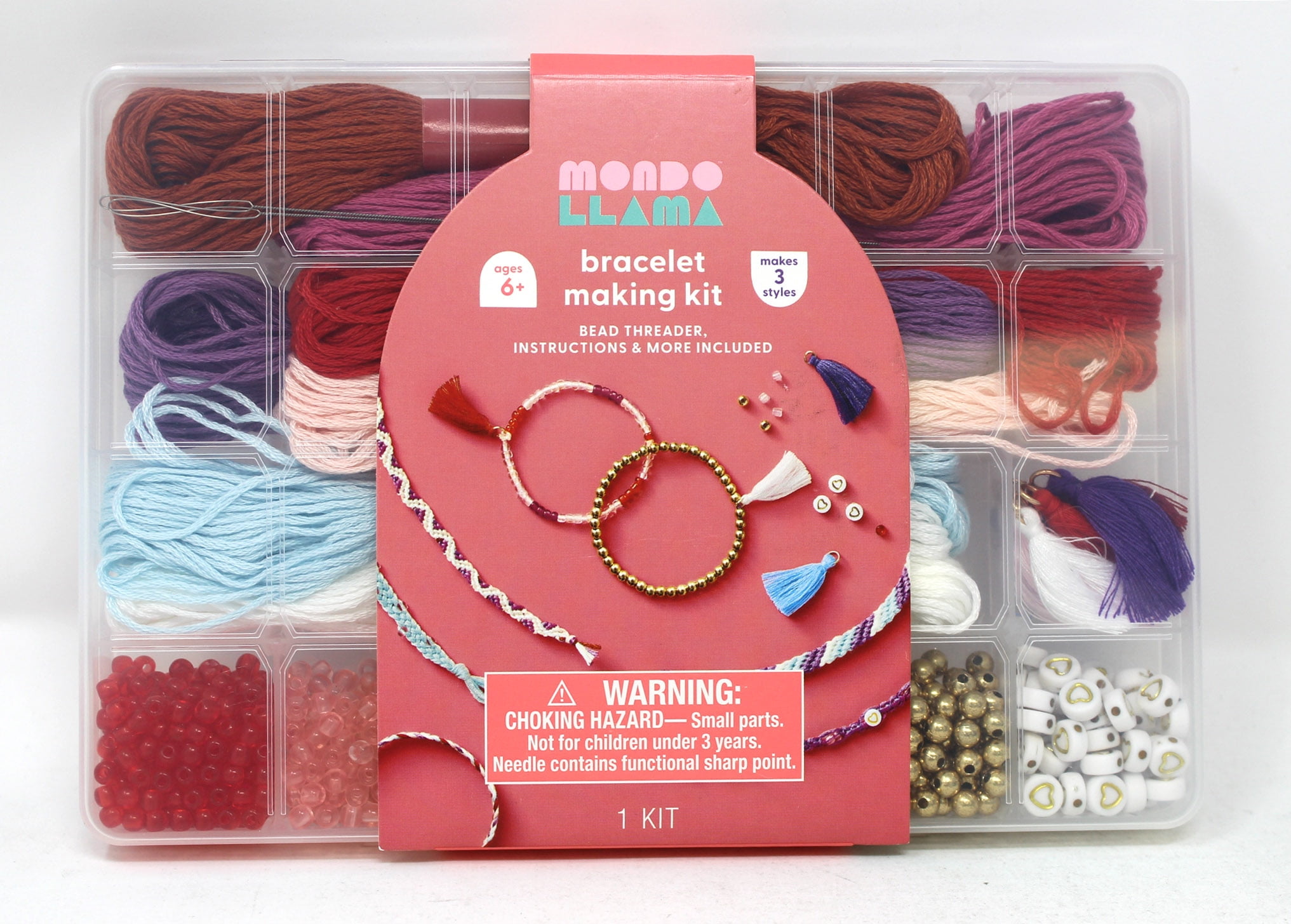 DIY Crystal Bracelet Set, Charm Bracelet Making Kit, Teen Girl Gifts  Jewelry Making Kit, Unicorn/Mermaid Girl Toys Art Supplies Crafts for  Birthday