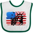 thumbnail image 3 of Inktastic Liberty Flag Boys or Girls Baby Bib, 3 of 4