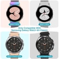 thumbnail image 2 of LGSY Bands for Samsung Galaxy Watch 5 40mm 44mm/Watch 5 Pro 45mm Milanese Metal Magnetic Strap Men Women( 2 Packs ), 2 of 7