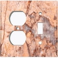 thumbnail image 4 of Metal Light Switch Plate Outlet Cover (Image of Marble Red MAR062), 4 of 13