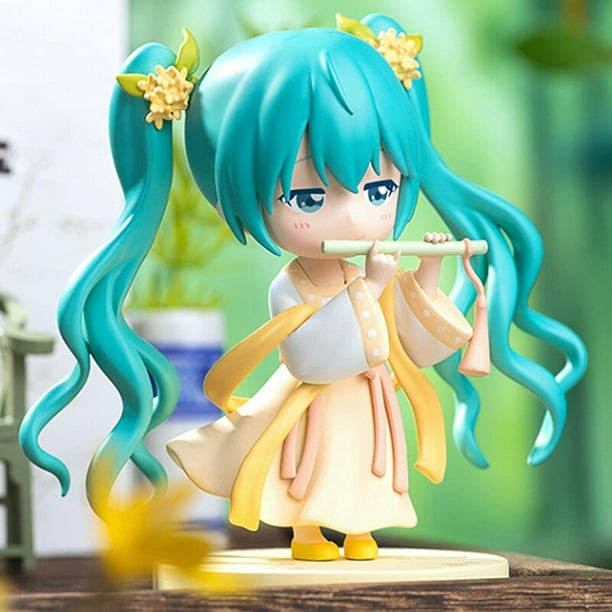Hatsune Miku The Son Of Flowers Series Blind Box Kawaii Anime Mysterious Box Girl figuras de acción modelo estatua juguetes regalo para niños