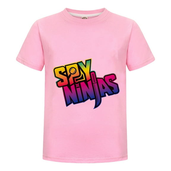 Ninja Kidz Cartoon T-Shirt for Children – Stylish Short Sleeve Cotton Tee – Ideal Gift for Young Ninja Fans