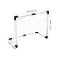 thumbnail image 2 of HEALEEP 1 Set of Small Soccer Goals Plastic Assorted Color for Skill Improvement Practice, 2 of 8