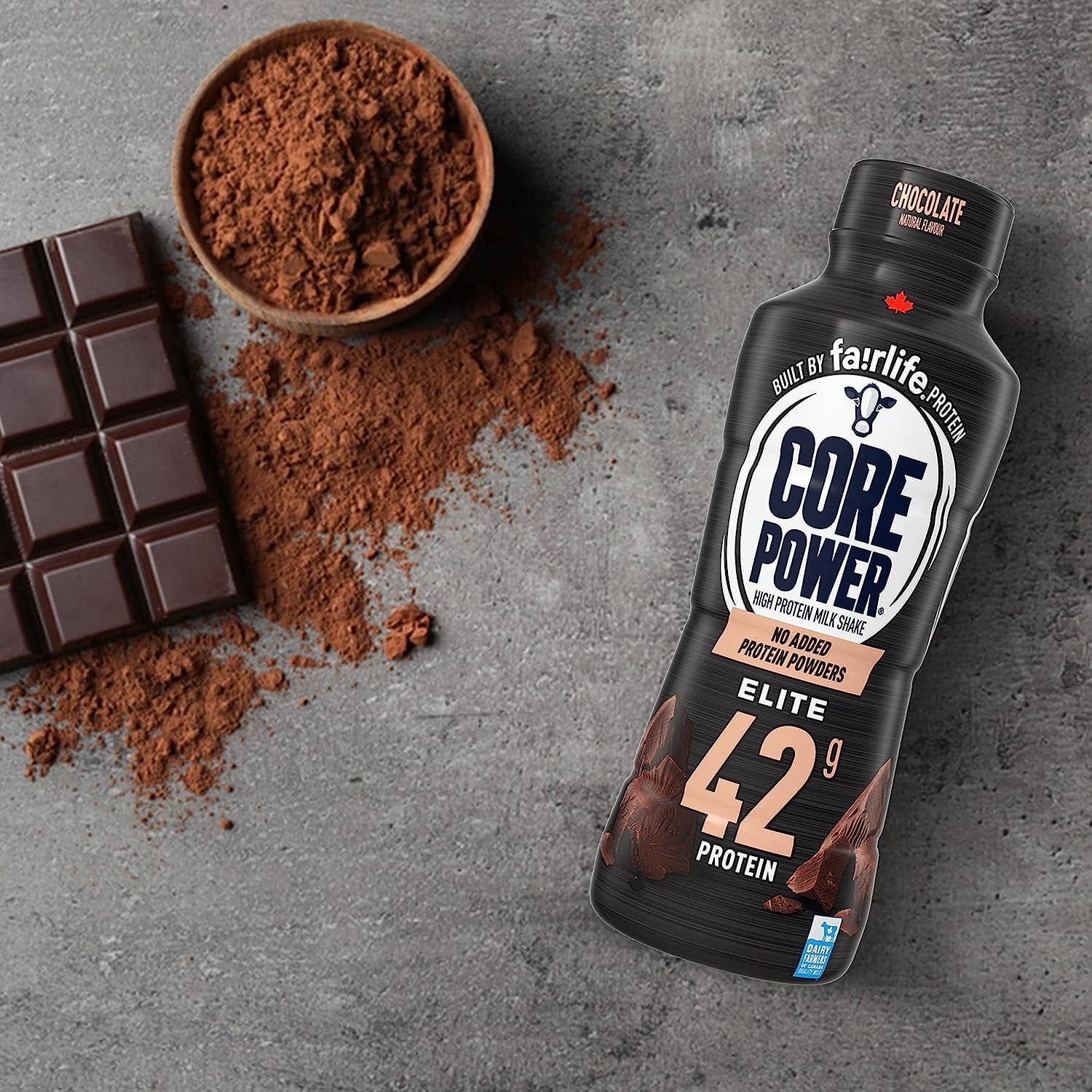 Fairlife Core Power Elite Protein Shake, Chocolate, 42g Protein, 14 oz Bottles, 6 Pack