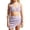 18-Light Purple, variant on Girls Swimsuits Size 10-12 Ruched Side Bikinis for Drawstring Girls Swimwear Tankini 3 Pieces Ruched Color Block Girl Bathing Suit