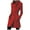 Red, variant on Women's Warm Double Wool Pea Coat Trench Coat Jacket,Blue XXL