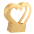 thumbnail image 3 of FRCOLOR Heart Shape Bouquet Flower Box Heart Paper Flower Packaging Box Paper Flower Box with Handle, 3 of 8