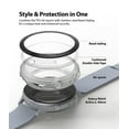 thumbnail image 3 of Ringke Air Sports + Bezel Styling Combo for Galaxy Watch Active 2 Case, Galaxy Watch Active 2 44mm Cover - 31-Matte Clear, 3 of 9