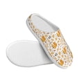 thumbnail image 3 of Balery Squirrel And Leaves Pattern Women's Fuzzy Memory Foam Slippers Fluffy Winter House Shoes Indoor and Outdoor-44/45, 3 of 7