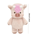 thumbnail image 5 of 14" Highland Cow Plush Toy, Soft Furry Stuffed Animal for Stress Relief & Emotional Companion, 5 of 9