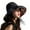 Black, variant on FhsagQ Hats Winter Hats for Women Cold Weather for Face Summer Hats for Women Wide Bongrace Women Straw Beach Hat Little Girl Sun Cap Ladies Hats Mens Hats and Gloves Brown White One Size